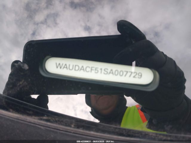WAUDACF51SA007729 Audi A5 Sportback Premium 45 Tfsi S Line Quattro S Tronic