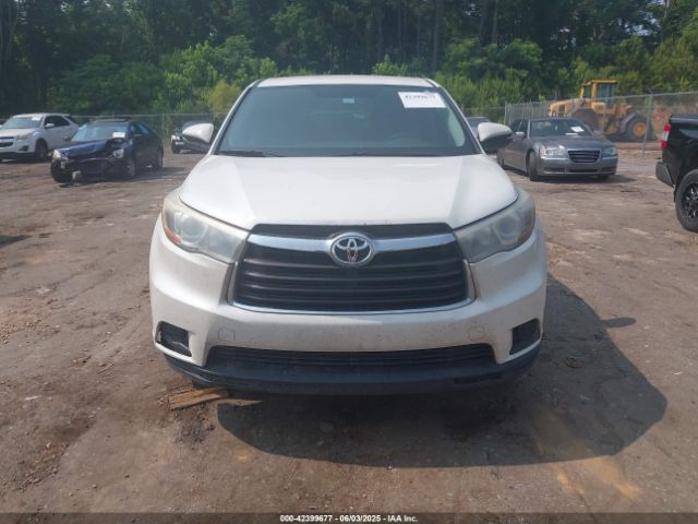 5TDZARFHXGS020382 Toyota Highlander Le