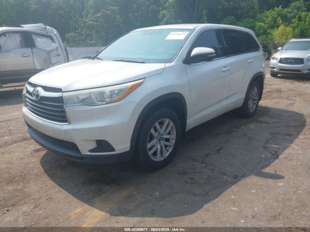 5TDZARFHXGS020382 Toyota Highlander Le