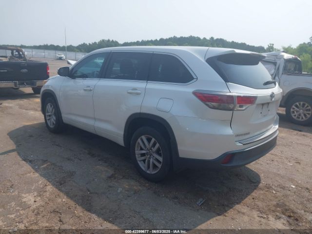 5TDZARFHXGS020382 Toyota Highlander Le
