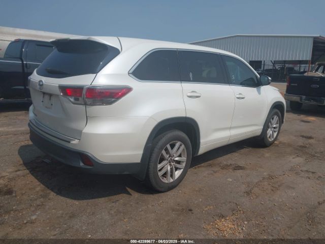 5TDZARFHXGS020382 Toyota Highlander Le
