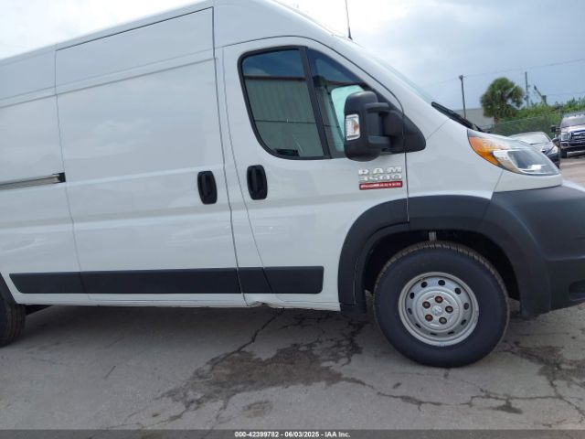 3C6MRVJG9ME551175 RAM Promaster 3500 Cargo Van High Roof 159 Wb Ext