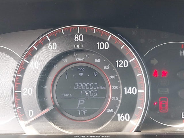 1HGCR2F59GA215822 Honda k24w1