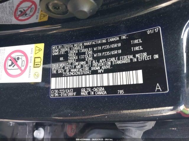 Lexus RX 2017 2T2BZMCA2HC076942 Image 9