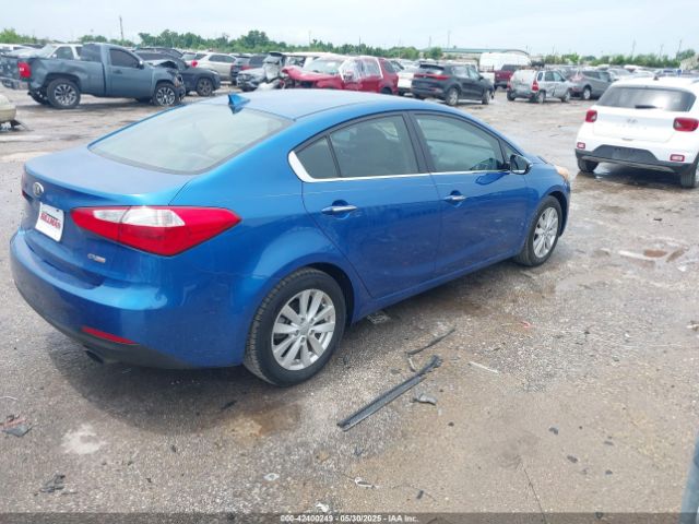 KNAFX4A85E5088486 KIA FORTE EX