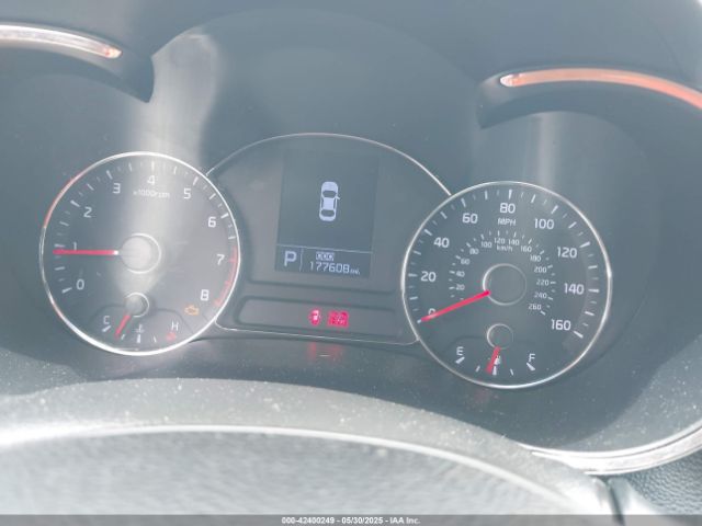 KNAFX4A85E5088486 KIA FORTE EX