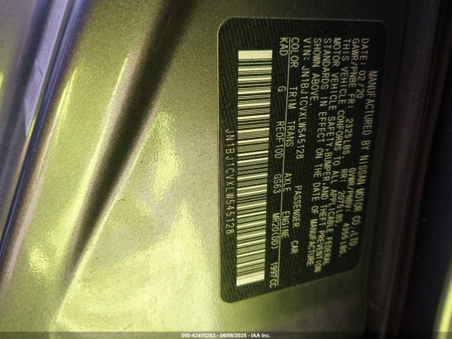 2020 NISSAN ROGUE SPORT JN1BJ1CVXLW545128 Photo 8