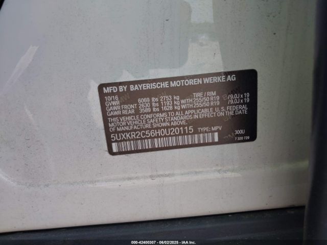 2017 BMW X5 5UXKR2C56H0U20115 Photo 8