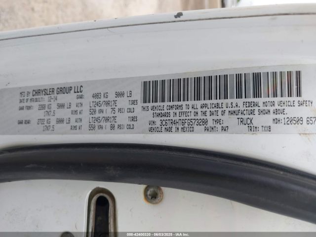 3C6TR4HT6FG573280 RAM 2500 Tradesman