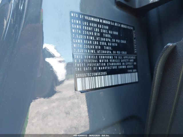 2024 VOLKSWAGEN TAOS 3VVUX7B23RM063805 Photo 8