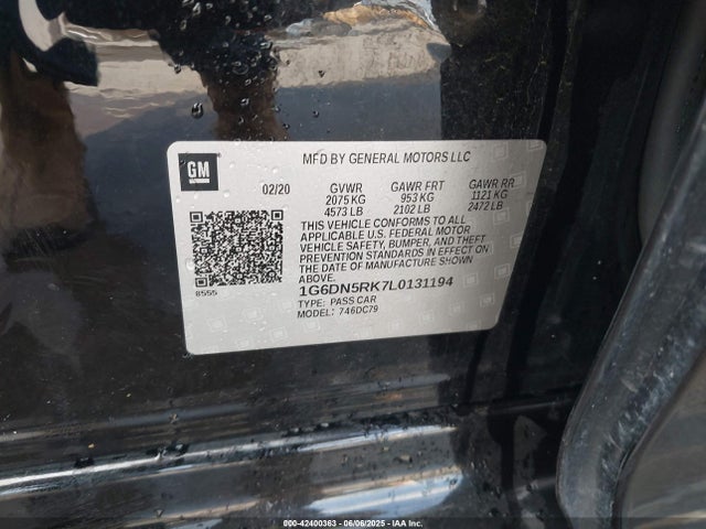 2020 CADILLAC CT5 1G6DN5RK7L0131194 Photo 8