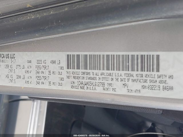 1C4AJWAG5HL612799 Jeep Wrangler Sport 4x4