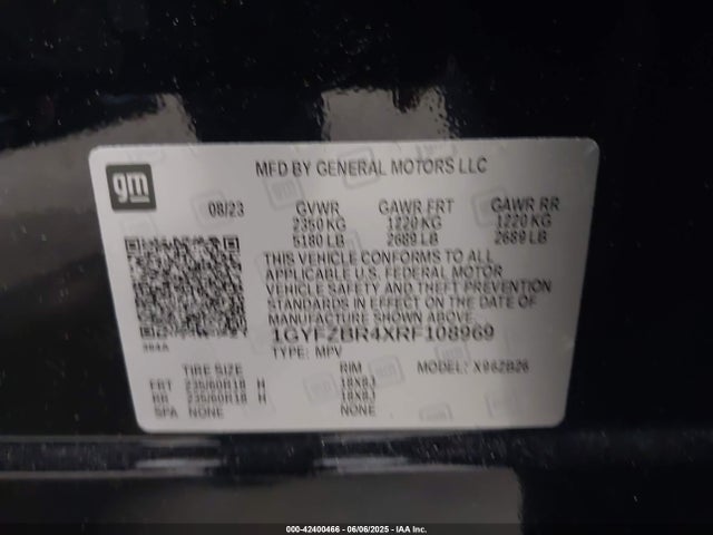 2024 CADILLAC XT4 1GYFZBR4XRF108969 Photo 8