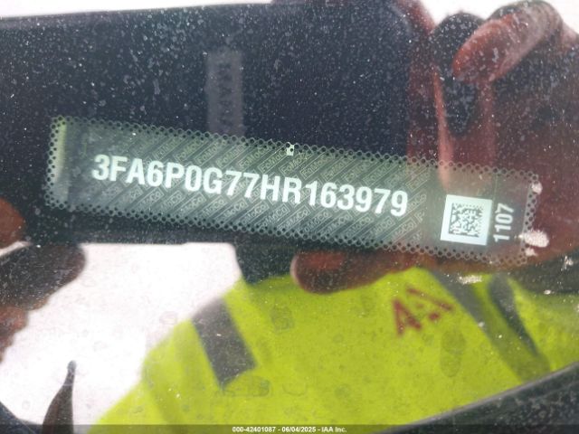 3FA6P0G77HR163979 Ford FUSION S