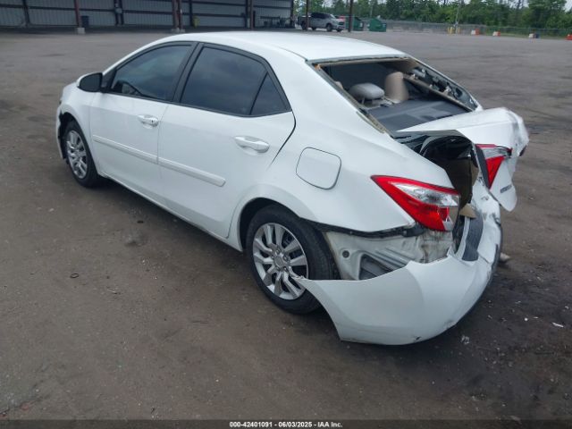 5YFBURHE8GP482590 Toyota COROLLA LE