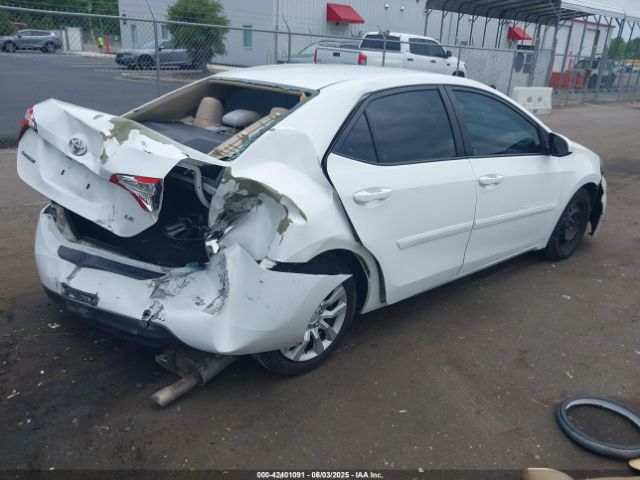 5YFBURHE8GP482590 Toyota COROLLA LE