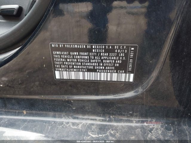 3VW4S7AJ9EM213767 Volkswagen Jetta Gli Autobahn W/nav
