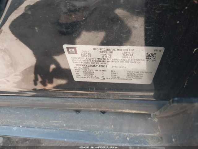 1GKKNXLS5HZ142811 GMC Acadia Denali