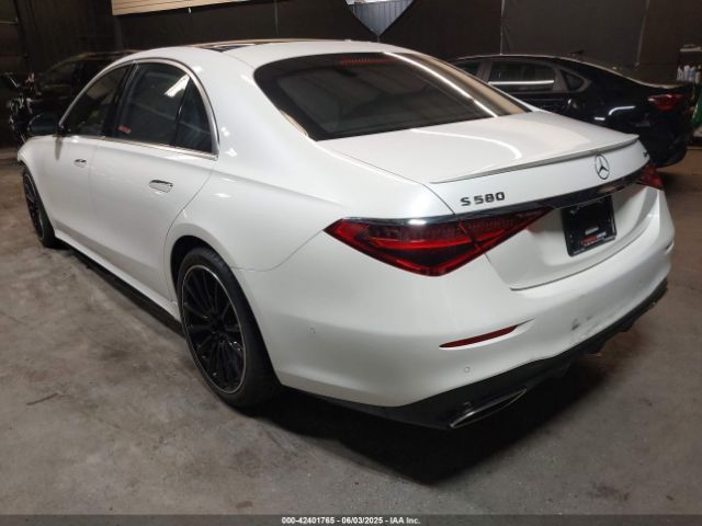 2022 MERCEDES-BENZ S 580 W1K6G7GB9NA131554 Photo 2