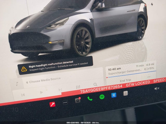 7SAYGDEE9PF872654 Tesla 2023