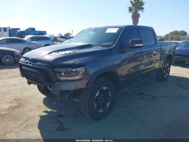 1C6SRFLT4NN177112 RAM 1500 Rebel  4x4 5'7 Box