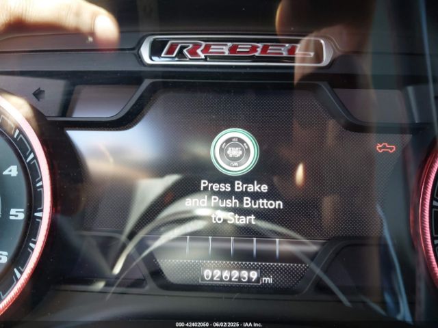 1C6SRFLT4NN177112 RAM 1500 Rebel  4x4 5'7 Box