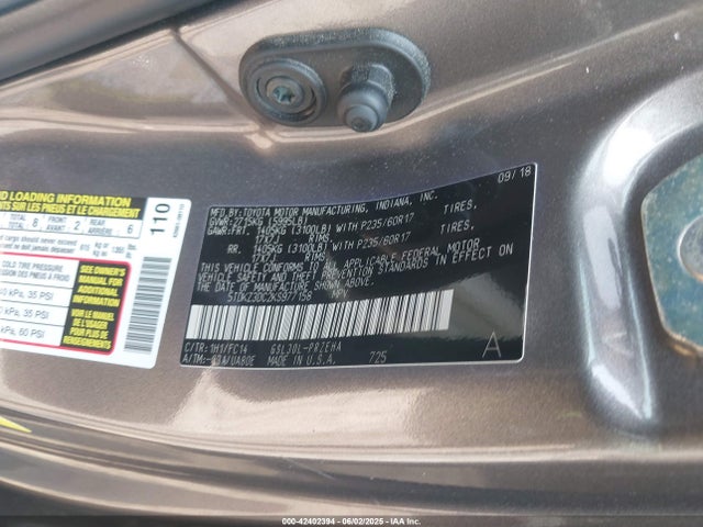 5TDKZ3DC2KS977158 Toyota 2gr-fks