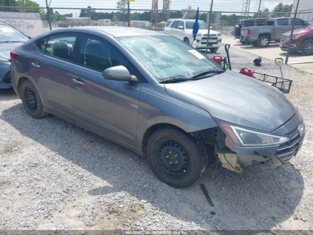 2019 HYUNDAI ELANTRA 5NPD74LFXKH450300