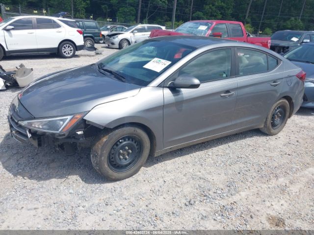 2019 HYUNDAI ELANTRA 5NPD74LFXKH450300 Photo 1