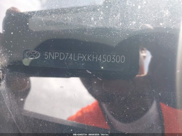 2019 HYUNDAI ELANTRA 5NPD74LFXKH450300 Photo 8