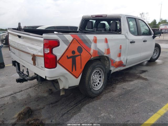 1GCRWAEH4MZ202125 Chevrolet Silverado 1500 2wd Double Cab Standard Bed Wt