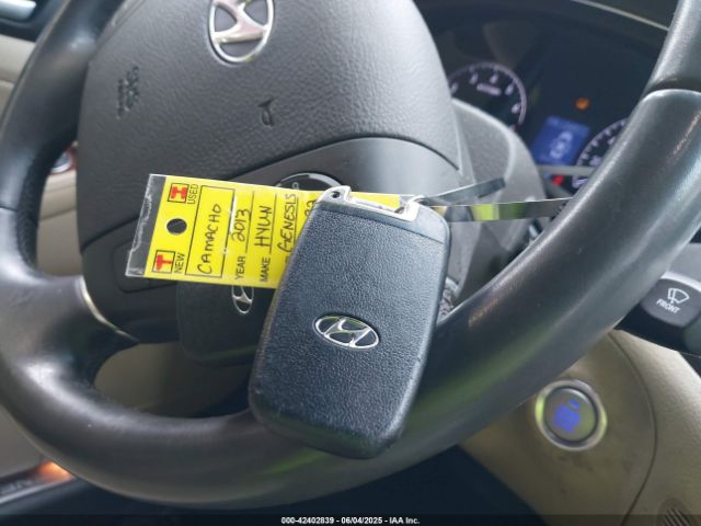 2013 HYUNDAI GENESIS KMHGC4DDXDU237728 Photo 10