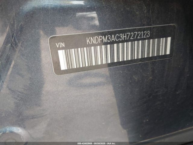 KNDPM3AC3H7272123 KIA Sportage Lx