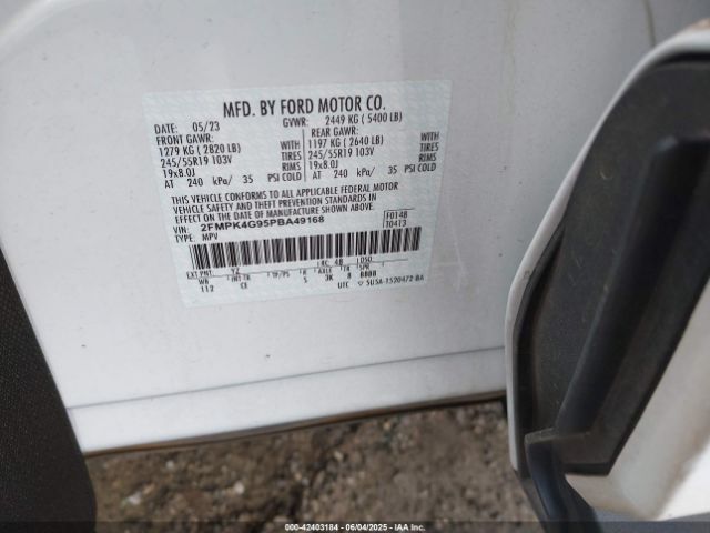 2023 FORD EDGE 2FMPK4G95PBA49168 Photo 8