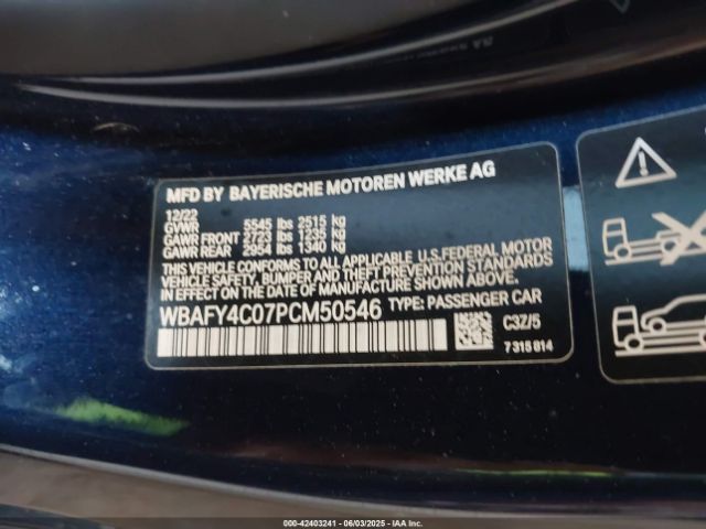 2023 BMW M850I WBAFY4C07PCM50546 Photo 8