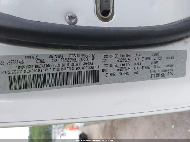 3C6RR7LT6HG565721 RAM 1500