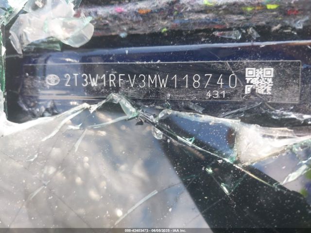 2021 TOYOTA RAV4 2T3W1RFV3MW118740 Photo 8