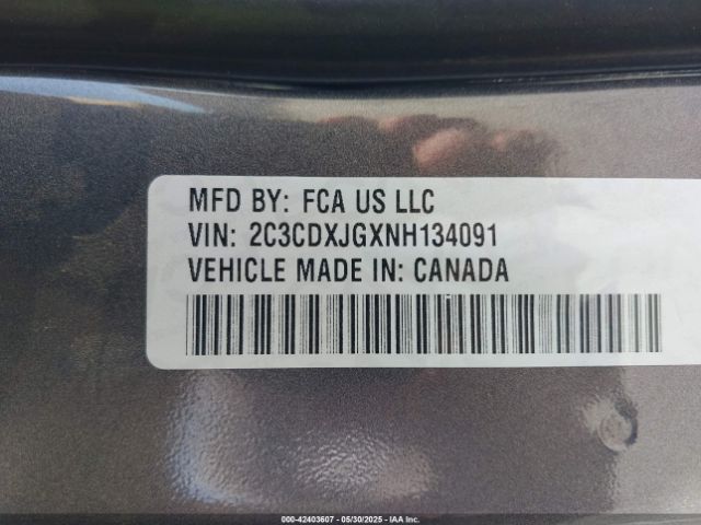 2022 DODGE CHARGER 2C3CDXJGXNH134091 Photo 8