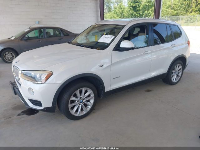 2016 BMW X3 5UXWX9C57G0D86624 Photo 1