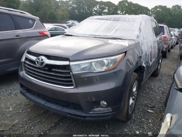 2016 TOYOTA HIGHLANDER 5TDYKRFH4GS153874 Photo 1