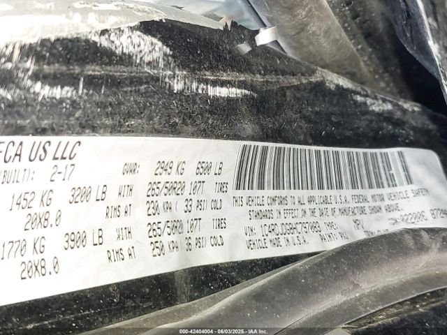 2017 DODGE DURANGO 1C4RDJDG8HC797083 Photo 8