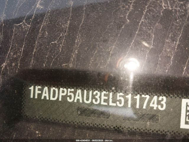 1FADP5AU3EL511743 Ford C-max Hybrid Se