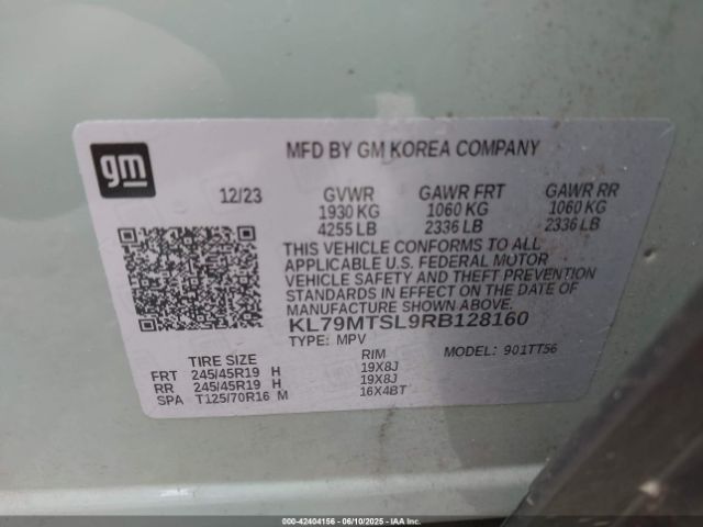 2024 CHEVROLET TRAILBLAZER KL79MTSL9RB128160 Photo 8