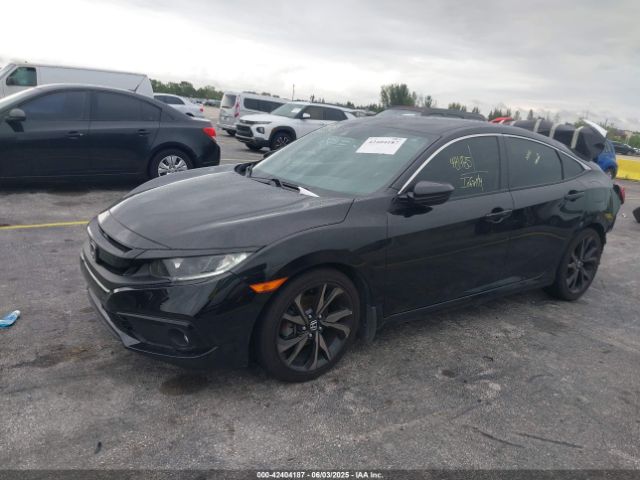 2019 HONDA CIVIC 2HGFC2F82KH545479 Photo 1