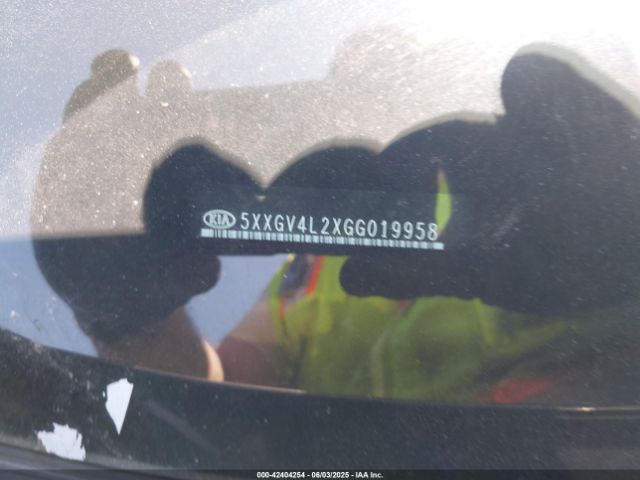 5XXGV4L2XGG019958 KIA Optima Sxl Turbo