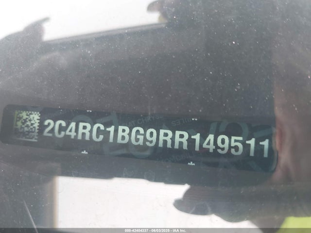2C4RC1BG9RR149511 Chrysler Pacifica Touring L