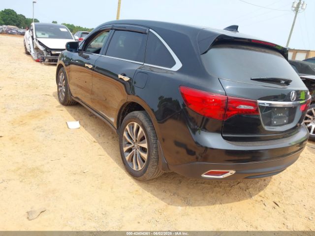 2016 ACURA MDX 5FRYD4H44GB007419 Photo 2