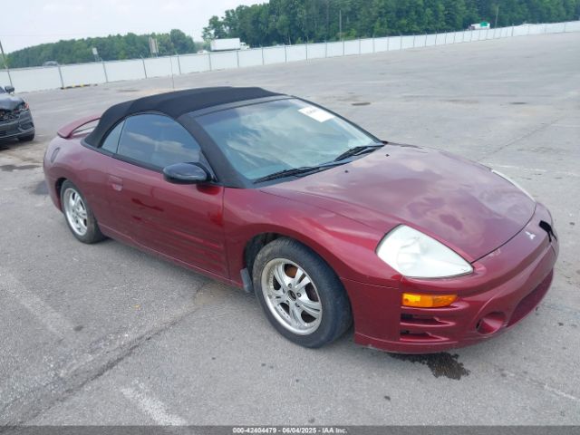 2003 MITSUBISHI ECLIPSE SPYDER 4A3AE45G23E131048 Photo 0