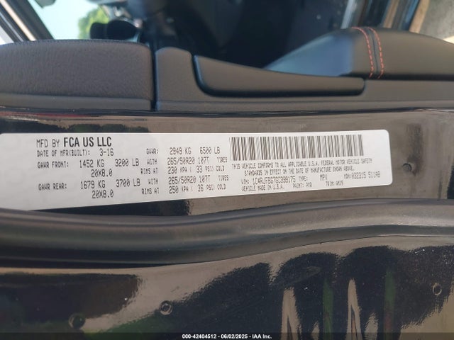 1C4RJFBG7GC399175 Jeep Grand Cherokee