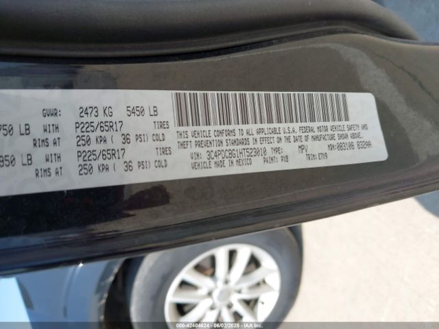 2017 DODGE JOURNEY 3C4PDCBG1HT523010 Photo 8